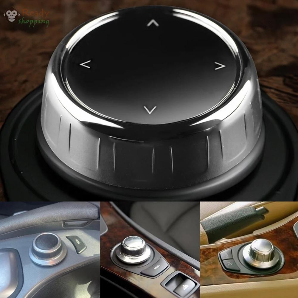 ฝาครอบปุ่มลูกบิดมัลติมีเดีย สําหรับ BMW E60 E70 E71 E72 E66