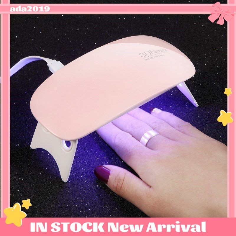 โคมไฟเล็บ LED ขนาดเล็ก โคมไฟอบเล็บ กาว USB อินเตอร์เฟซ พับ Sunmini เมาส์ โคมไฟส่องไฟ โคมไฟเล็บ LED