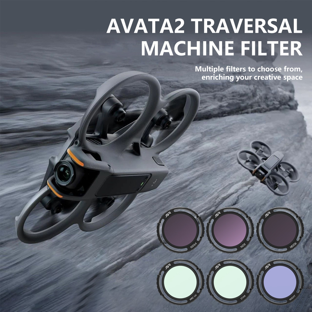 อุปกรณ์เสริมฟิลเตอร์กล้องโพลาไรเซอร์ CPL สําหรับ DJI Avata 2