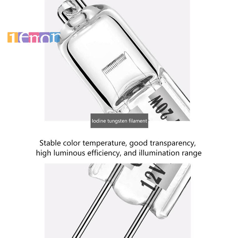 [Lemon] ใหม่ หลอดไฟ 12V 220V 2-Pin Type G4 G5.3 G9 20W 25W 35W 40W สําหรับตกแต่งบ้าน