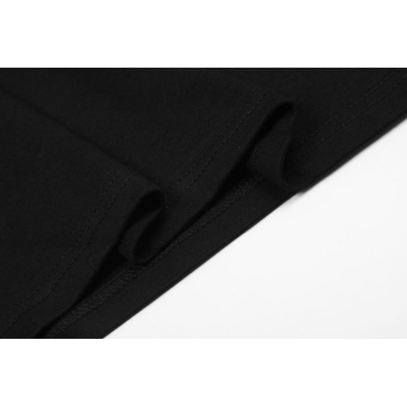 #T61 เสื้อยืด ผ้าฝ้าย พิมพ์ลายกราฟฟิตี้ และตัวอักษร และดอกไม้ และผีเสื้อ ขนาดใหญ่ แฟชั่นยอดนิยม สไตล์เกาหลี และวินเทจ สําหรับผู้ชาย และผู้หญิง