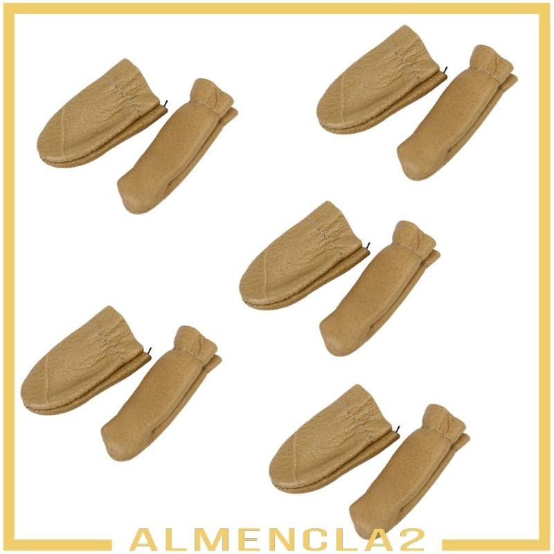 ปลอกหนังสวมนิ้วสําหรับงานเย็บผ้า 5 คู่