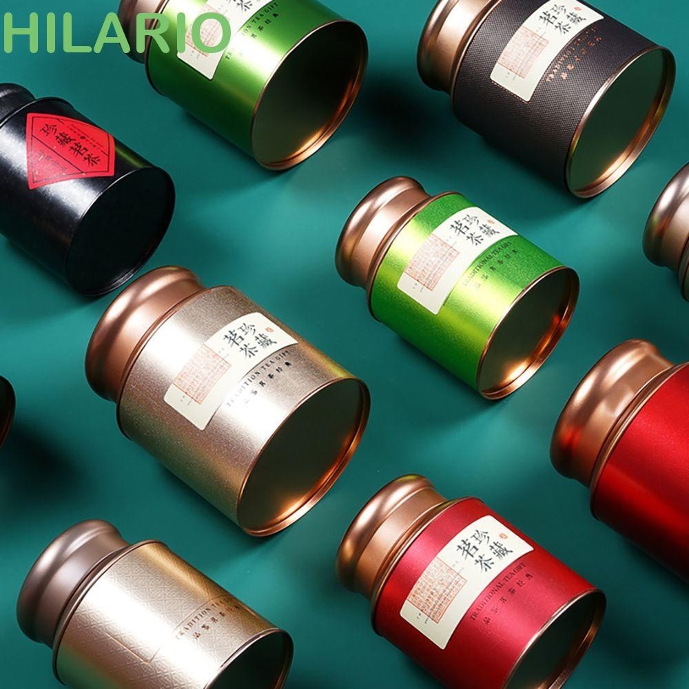 Hilario ชาสามารถปิดผนึก Tinplate Kitchen Gadget ชาคอนเทนเนอร ์ Organizer กระป ๋ องชากาแฟ Jars