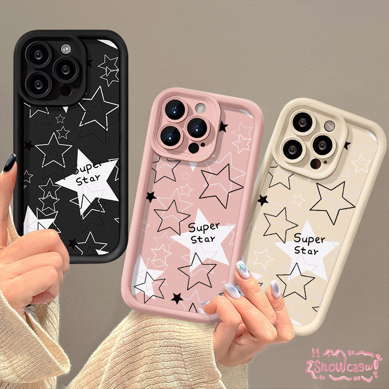 แฟชั่นส่องแสงดาว Graffiti กล่อง Redmi 10A 13C 9C 9A 12C 10 NFC 9 12 10C 9T A1 Note 11 10 9 13 8 12 Pro 10s 11s POCO M3