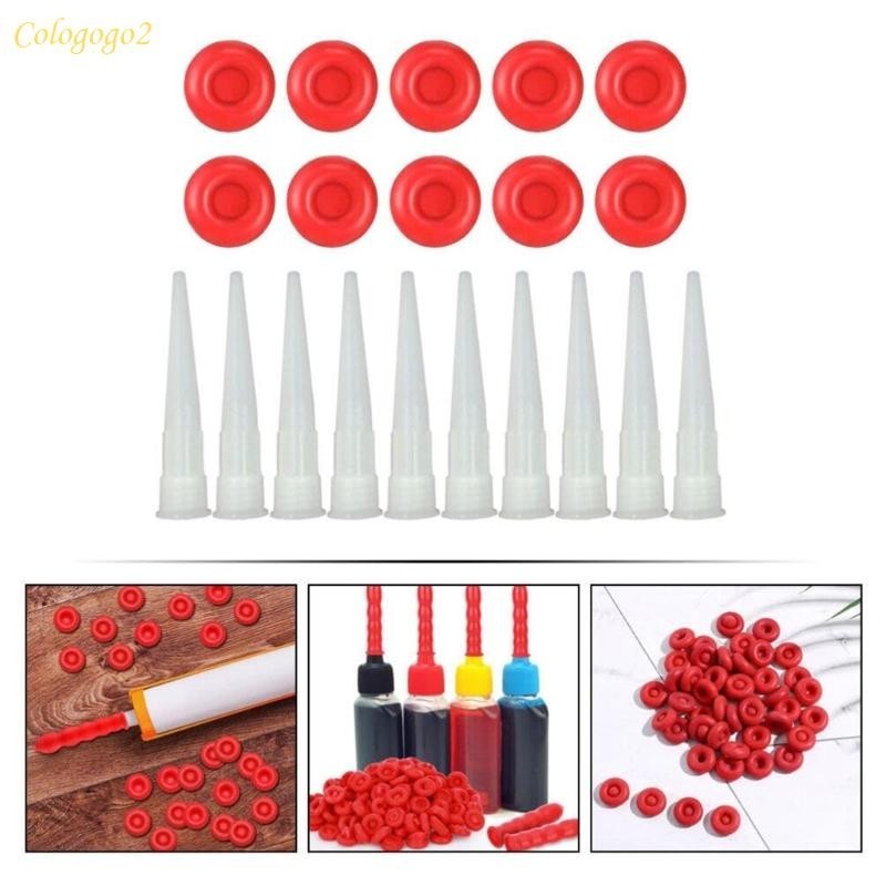 Cologogo2 Caulk Caps Caulk Saving Caps Caulking Tube Sealing Caps Sealing Caps เคล ็ ดลับกาวหัวฉีด Applicator Caulk Noz