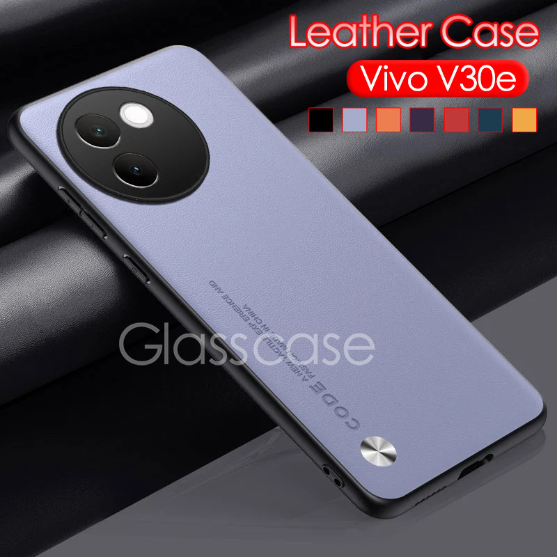 ปลอกสําหรับ Vivo V30 V40 E pro V30E V30pro V40pro VivoV30E VivoV30pro แฟชั่นผิวธรรมดาหนังเคสโทรศัพท์เนื้อซิลิโคนอ่อนนุ่มกันกระแทกปลอกป้องกันรอยขีดข่วนปกหลัง