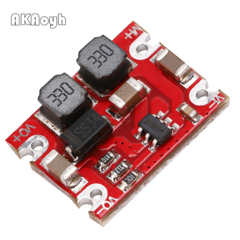 Dc โมดูลสเต็ปอัพอัตโนมัติ 2.5V-15V ถึง 3.3V 5V เอาต์พุตคงที่ Boost Buck โมดูลพลังงาน