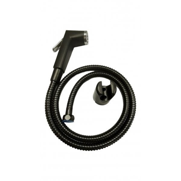 LOCAL789 PIXO ชุดฉีดชำระพร้อมสายสเตนเลส รุ่น PR 023 ขนาด 1.2 เมตร สีดำ ร้านอยู่ในไทย