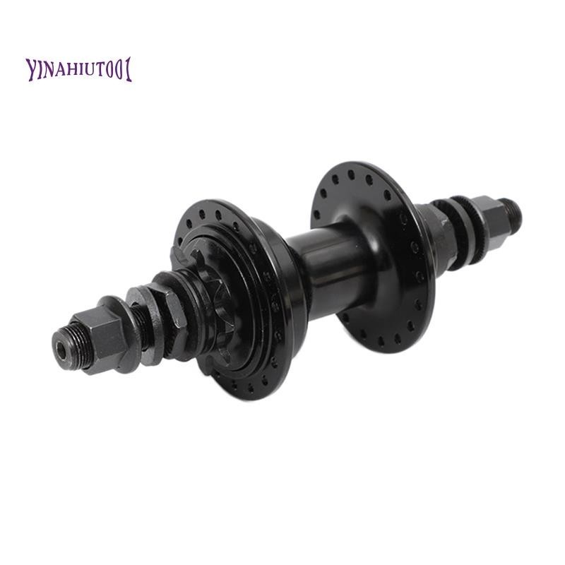 【 Yinahiut001 】 Kmotion Bicycle Hub 14 เพลา 4 Peilin Lubricated Rear Axle