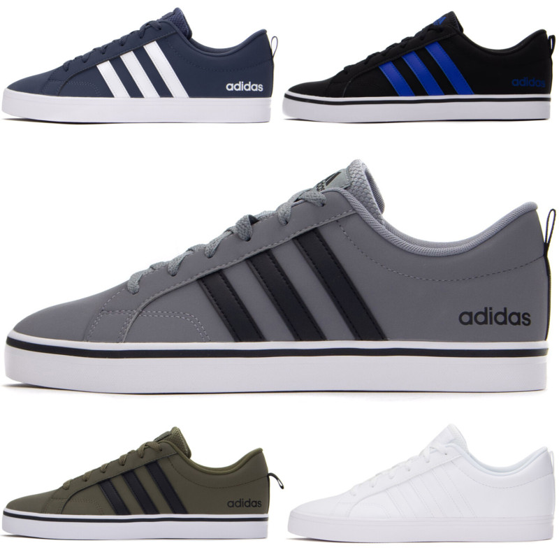 Adidas VS Pace 2.0 Classics 3-Stripes Men 's Lifestyle รองเท ้ าผ ้ าใบ Trainers รองเท ้ า JKQG