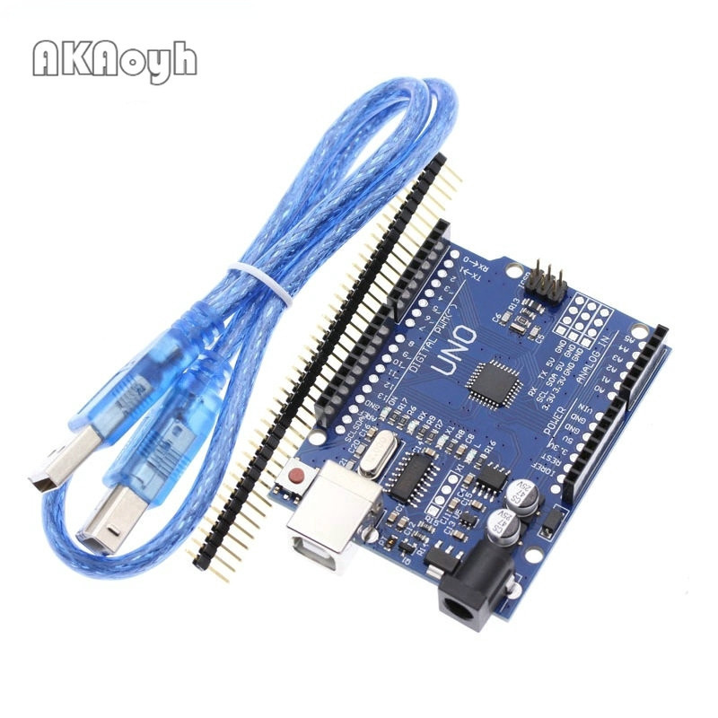 แผงโมดูล Uno R 3 Ch 340 G พร้อม Mega 328 P 16 Mhz Arduino Uno R3