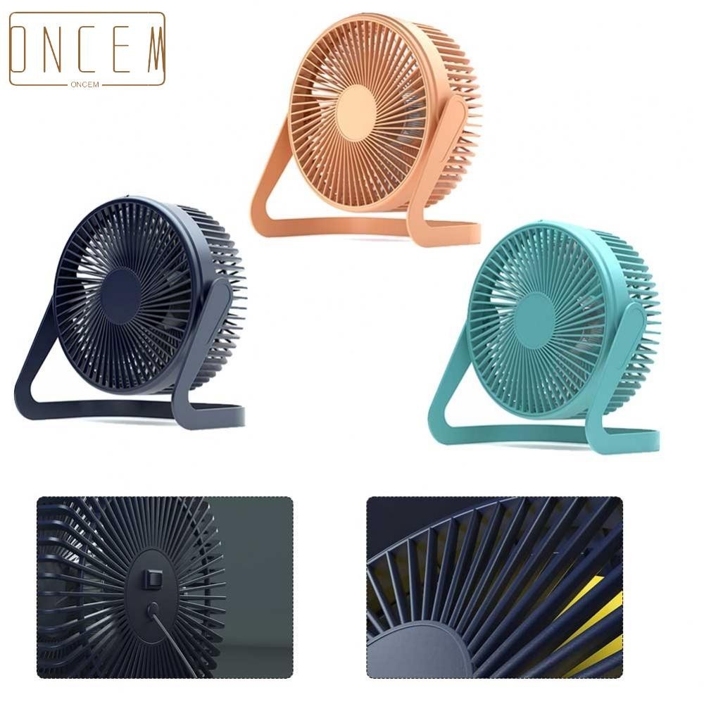 【Final Clear Out】USB Fan Purple And Black/blue/orange Table Fan With USB Cable 1 Pc 2 Speeds