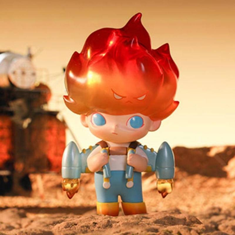 POPMART DIMOO Space Travel Series Mystery Box Figure-made ของขวัญเด็กเครื่องประดับน่ารักเล่นอินเทรนด์ - รูปที่ 3