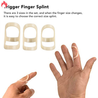 นิ้วเฝือกคงที่แหวนนิ้วแขนข้อต่อป้องกันดัดการเปลี่ยนรูปค้อนเด…