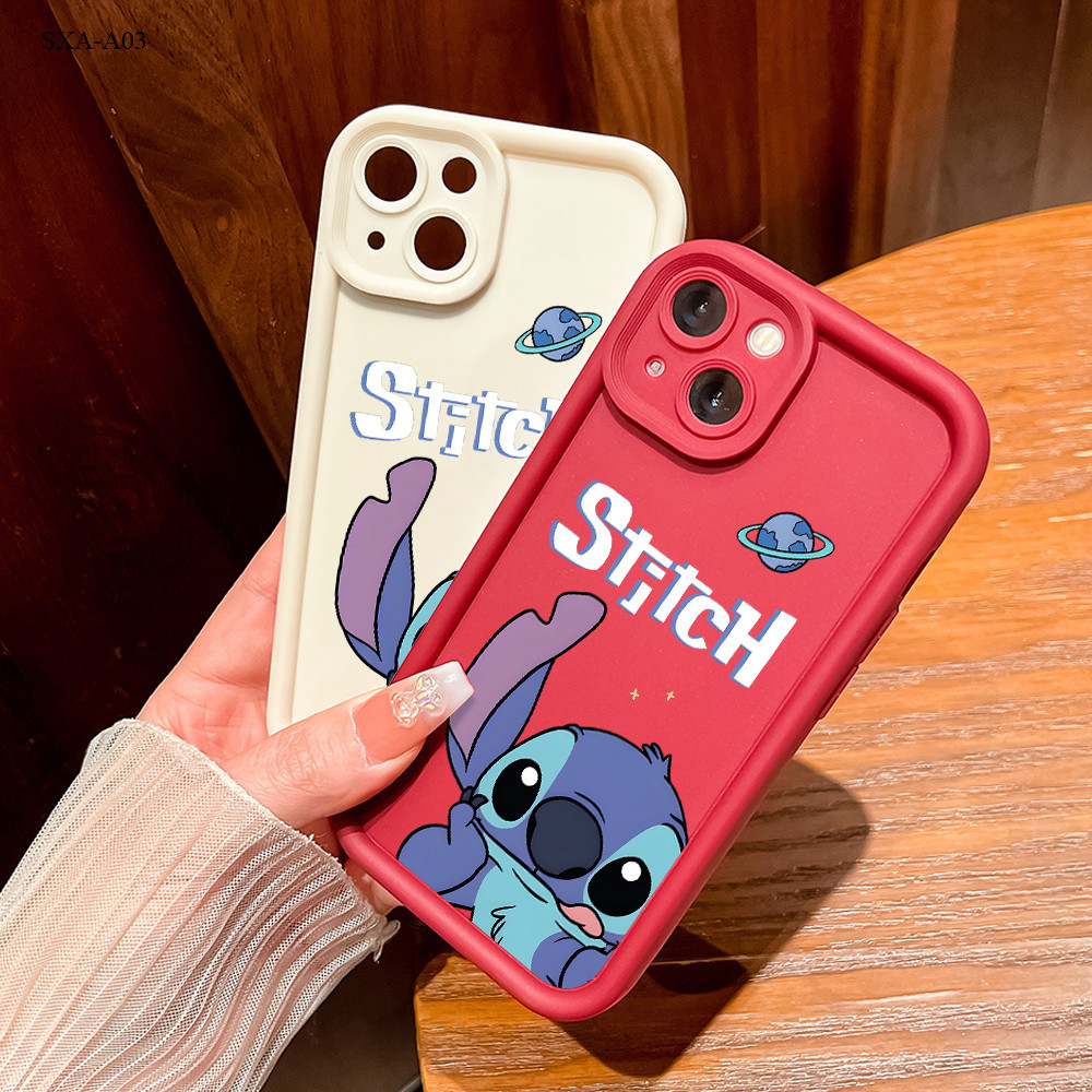 Compatible With Samsung Galaxy A05 A05S A04 A04E A04S A03 A03S เคสซัมซุง สำหรับ Cute Stitch เคส เคสโทรศัพท์
