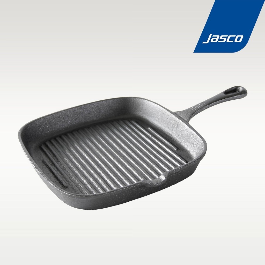 Jasco กระทะเหล็ก สี่เหลี่ยม Square Skillet #41095