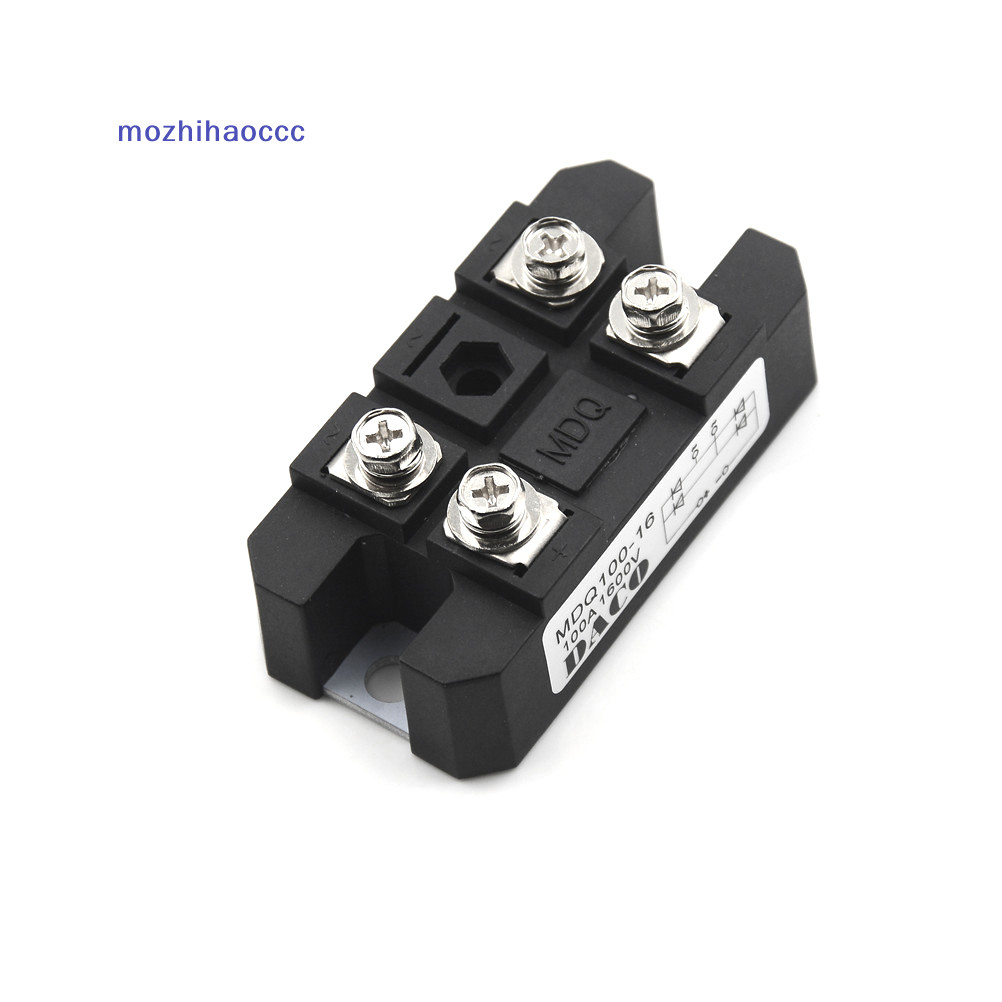 [mozh ] Mdq 100A Amp 1600V โวลต ์ เดี ่ ยว 1 เฟสไดโอดโลหะกรณี Bridge Rectifier TS [TH ]