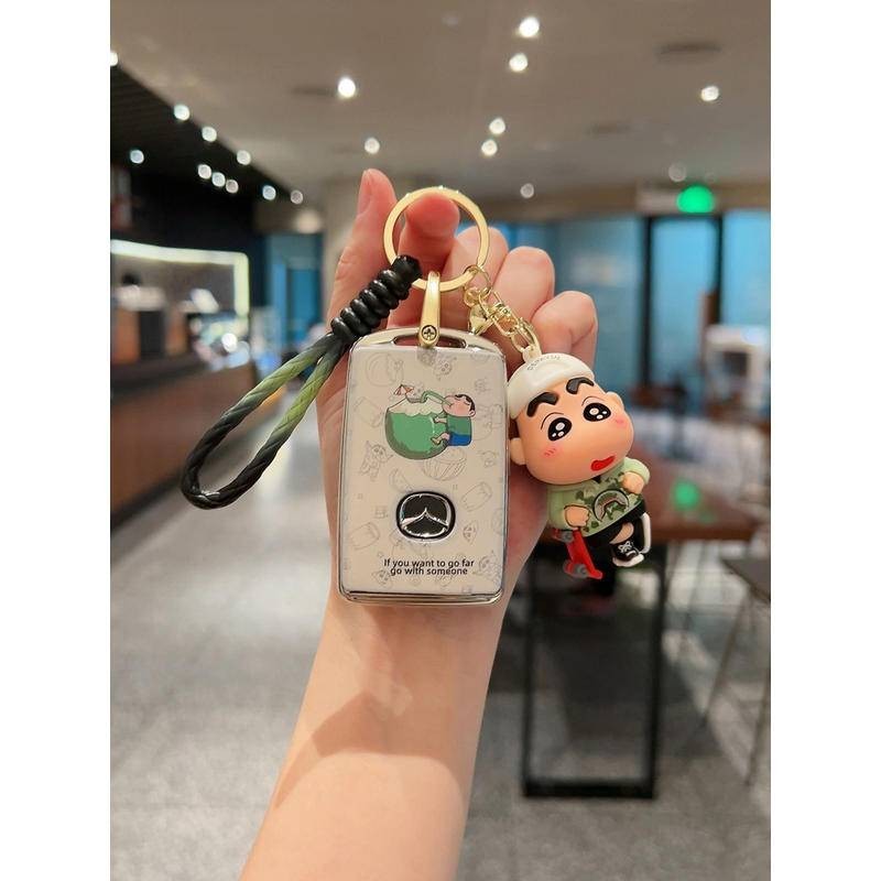 เคสกุญแจ Mazda3 Axela Mazda 2 6 Cx5 Cx4 Cx30 2022 2020 2024 พวงกุญแจรถ ปลอกกุญแจ