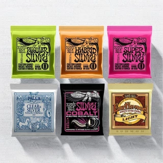 Ernie Ball กีตาร ์ ไฟฟ ้ าสายเหล ็ กนิกเกิลคาร ์ บอนสูง 2215 2221 2627 2403 2006