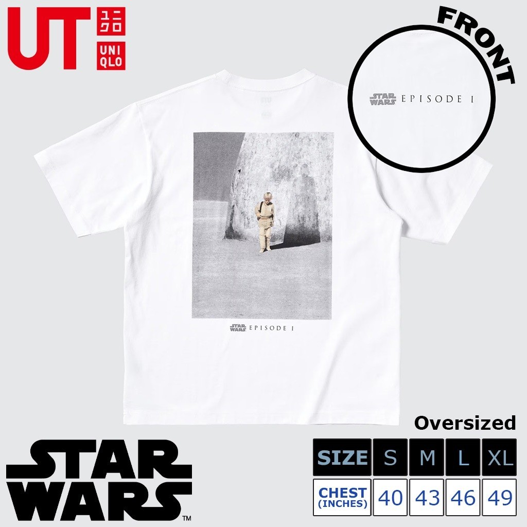 2024 เสื้อยืด Uniqlo UT - Star Wars 0100