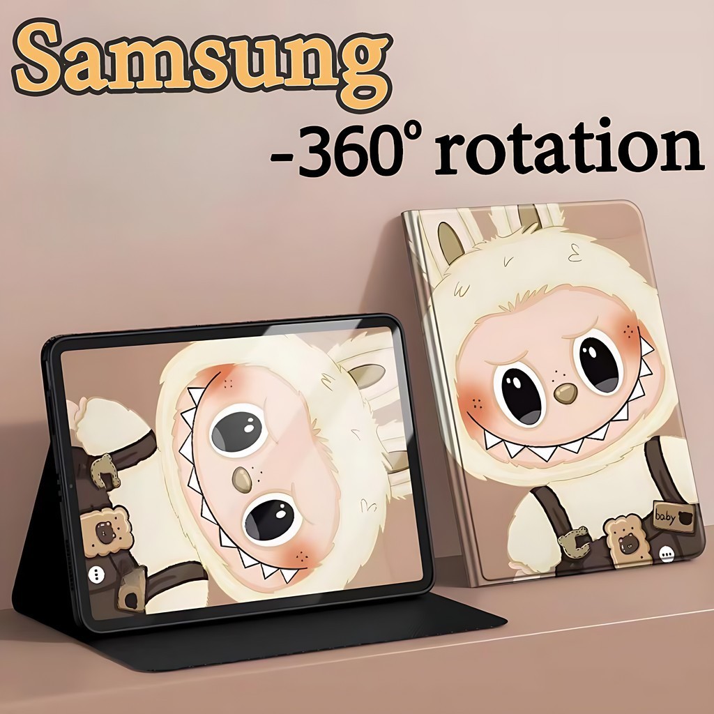 【พร้อมส่ง】360° การหมุน เคสฝาพับ Samsung Tab case S6 lite S7 S8 S9 S7+ S8+ S9+ S7FE S9FE S9FE+ A7lite A8 A9 A9+เคส Galaxy