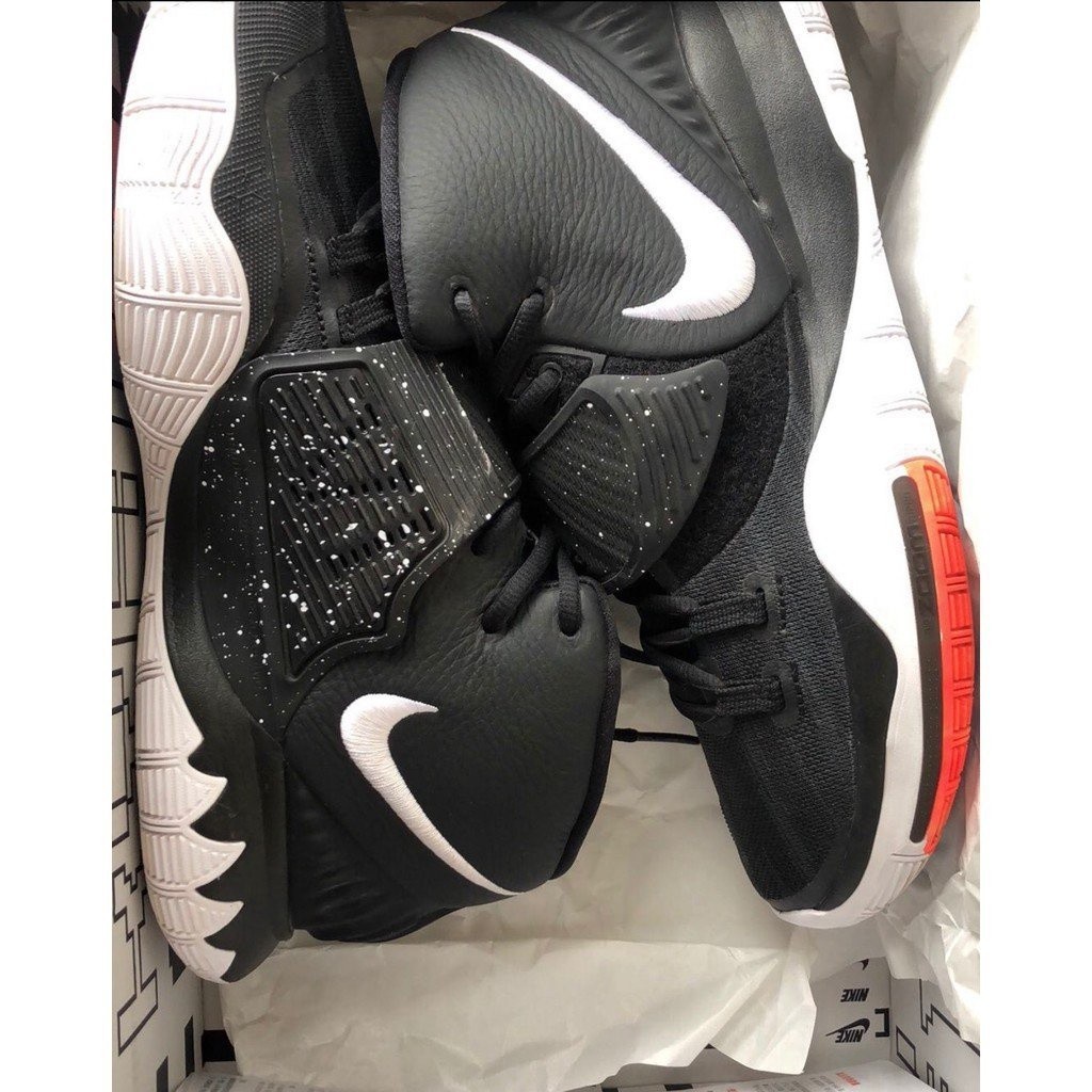 Nike Kyrie 6 EP Mid-Top Black White Sports Basketball Shoes BQ4630-001 Men 's