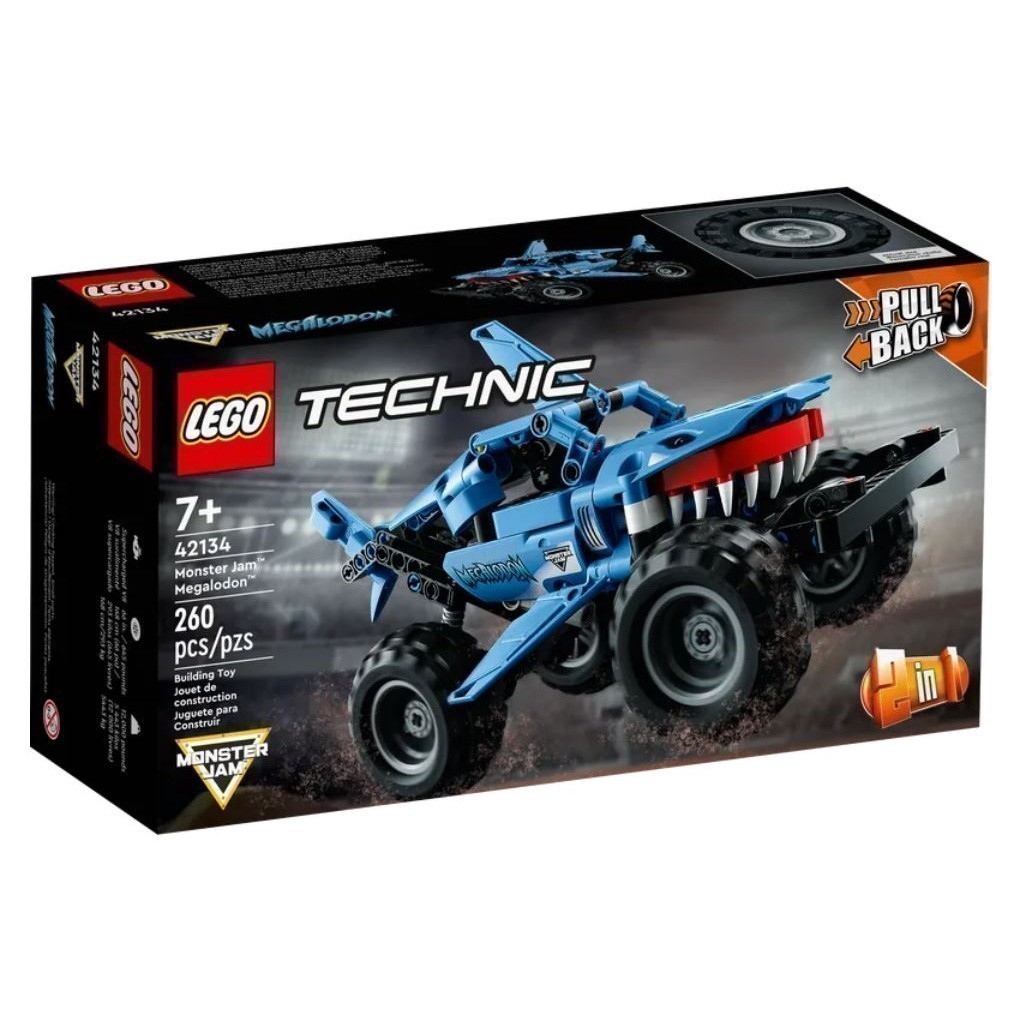 (พร้อมส่ง รับส่วนลด 10-20%) LEGO Technic 42134 Megalodon เลโก้ของใหม่ ของแท้ 100%