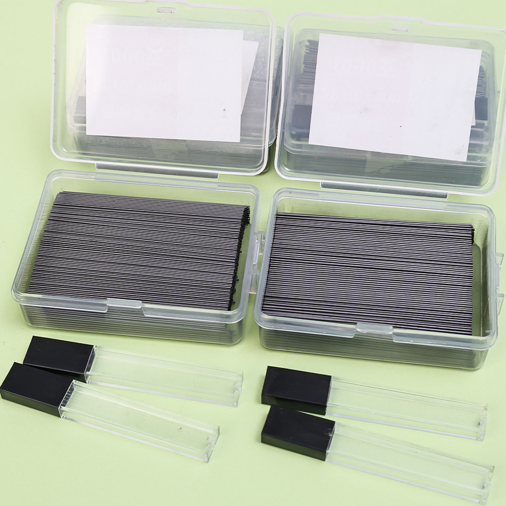 1000 ชิ้น Erasable เครื่องเขียนนักเรียนเปลี่ยนได้ 2B ไส้ดินสออัตโนมัติ - เครื่องมือเขียนตะกั่วดินสอกดสีดําละเอียดพิเศษ