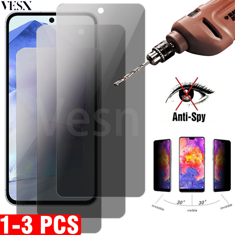 ฟิล์มกันแอบมอง ฟิล์มกันเสือก ฟิล์มกระจก Samsung ss Galaxy A55 A54 A53 A35 A34 A33 A25 A24 A23 A15 A1