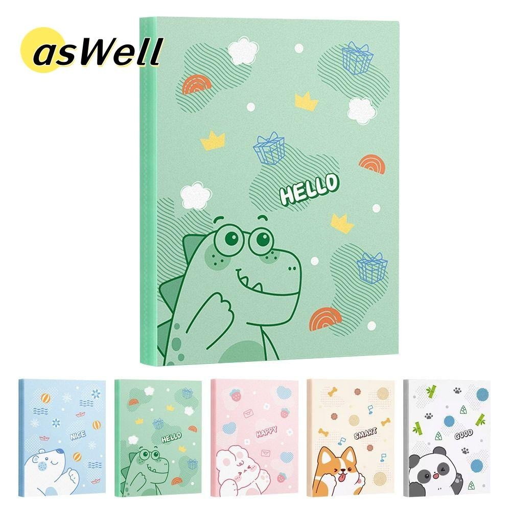 Aswell Archives Bag,โฟลเดอร ์ แฟ ้ มถุงพลาสติกใส , การ ์ ตูนทนทาน A4 ถุงเก ็ บแฟ ้ มความจุขนาดใหญ ่