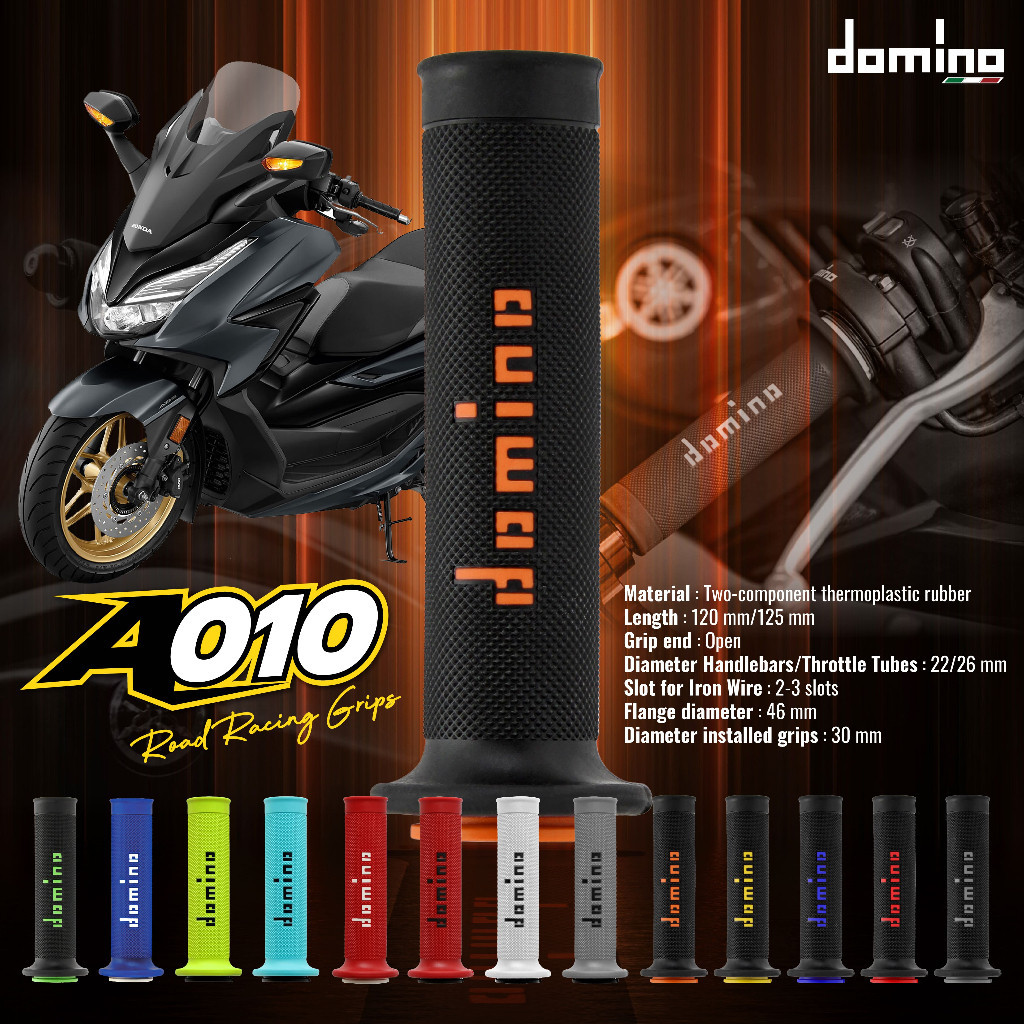 Domino Racing ปลอกแฮนด์ A010 แท้จากอิตาลี