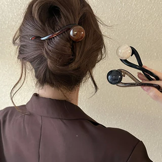 แฟชั ่ นเกาหลี Twist Grips Hairpin Hairclips อุปกรณ ์ เสริมผมสําหรับสาวหวาน