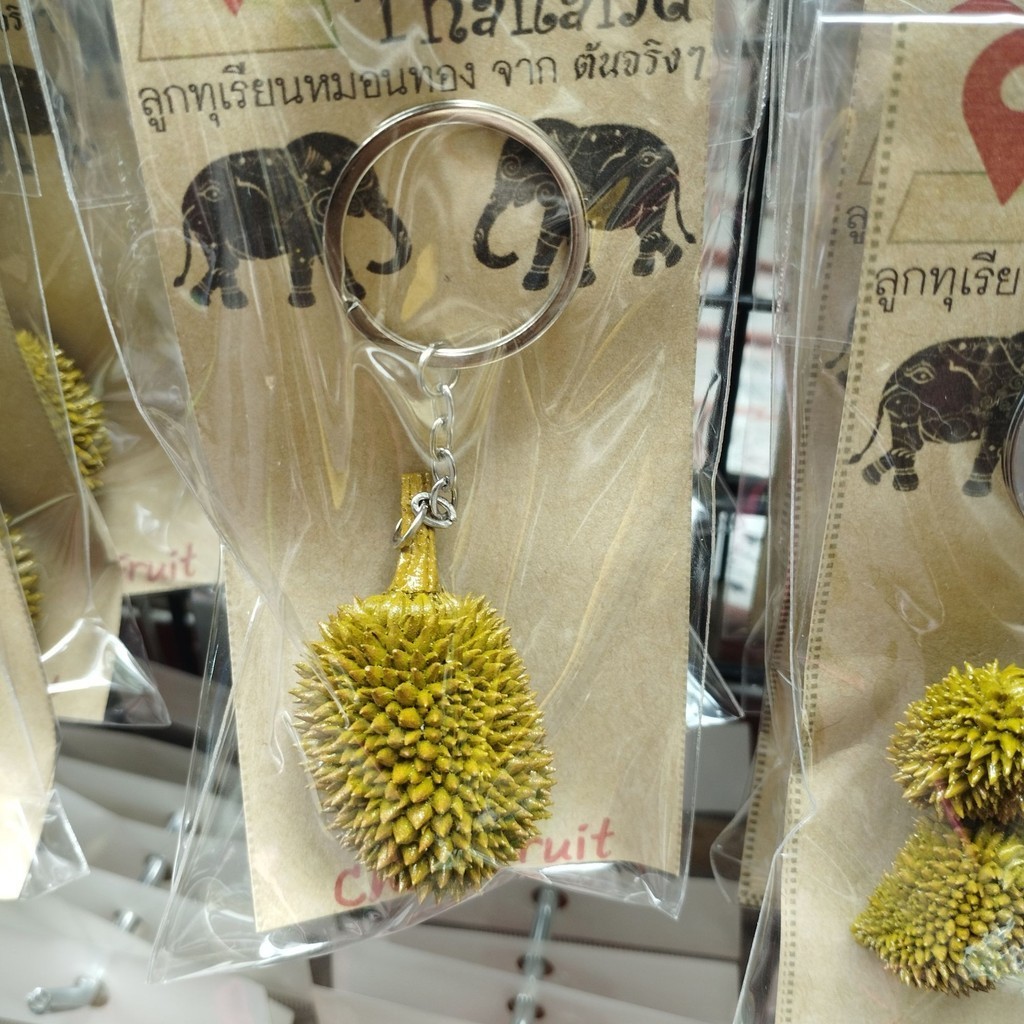 พวงกุญแจทุเรียน, เครื่องประดับกุญแจรถผลไม้ที่สวยงามและน่ารัก, กระเป๋านักเรียน