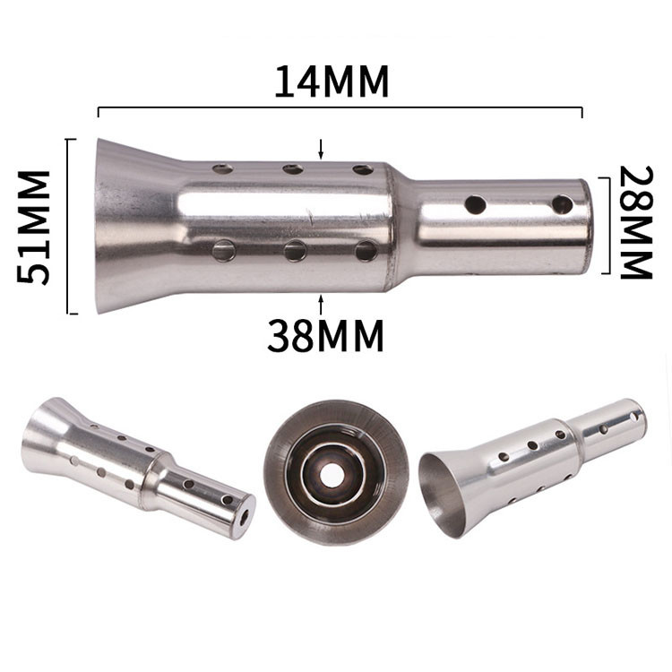 Universal ยาว 51 มม.ท่อไอเสียรถจักรยานยนต์ Silencer DB Killer