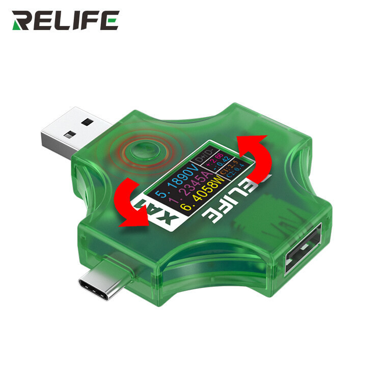 เครื่องทดสอบกระแสไฟฟ้าอัตโนมัติ แบบสองทิศทาง อเนกประสงค์ Relife XA1
