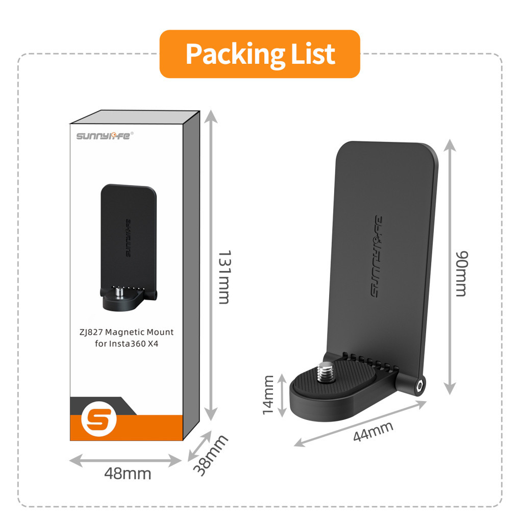 CompatibleAction กล้องแม่เหล็กสําหรับ Insta360 X5 Hand Grip ปรับมุม Multi-functional ตําแหน่ง 360GO3S/Ace Pro2 ขาตั้งอุปกรณ์เสริม