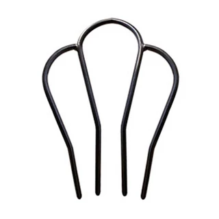 2024 Coil Hair Handy เครื่องมือใส่หวีหญิง Fixed Hairpin Simple u-Shaped Hairpin