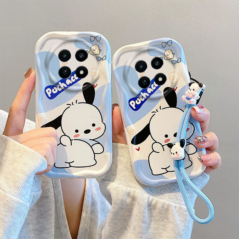 เคส Realme 12 5G เคส Realme 12x 5G เคสเข้ากันได้กับน่ารักการ์ตูนครีมขอบซิลิโคนอ่อนนุ่มเคสโทรศัพท์TY-