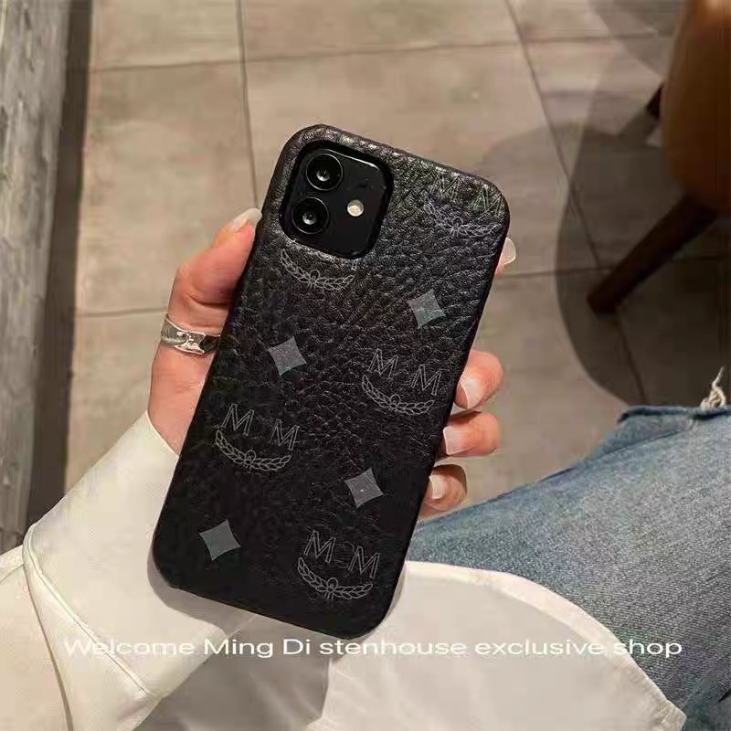 สีดําสําหรับ Samsung Galaxy S24 S23 FE S22 S21Ultra S21Plus S20 FE S20Ultra S20Plus หมายเหตุ 20 Ultra Galaxy หมายเหตุ 9 8 10mPlus S20 Ultra S8 S9 S10 แฟชั่นแบรนด์ใหญ่หนังคุณภาพสูง