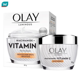 Olay โอเลย์ ลูมินัส ไนอะซินาไมด์ + วิตามินซี มอยส์เจอร์ไรเซอร์ 50 กรัม