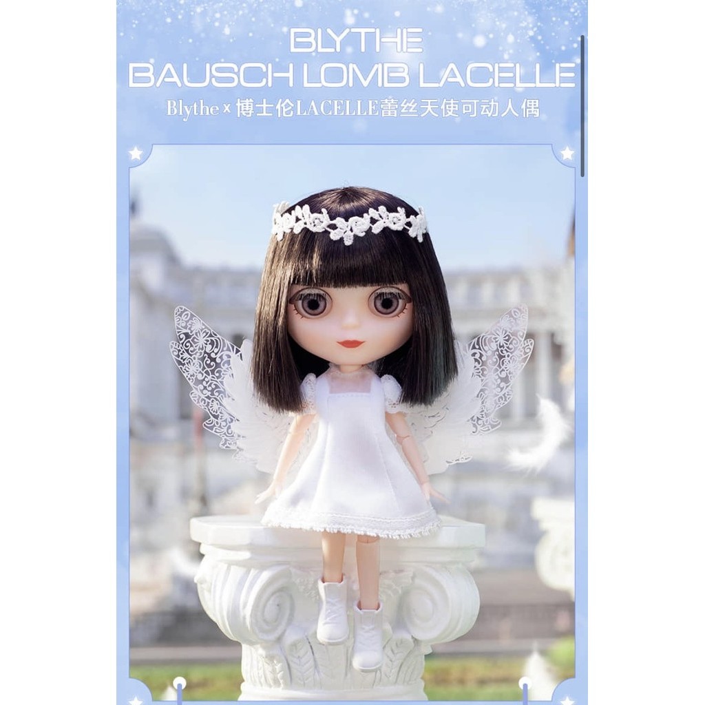 [Asari] Popmart Blythe x LACELLE Lace Angel Action Figure Gift Doll