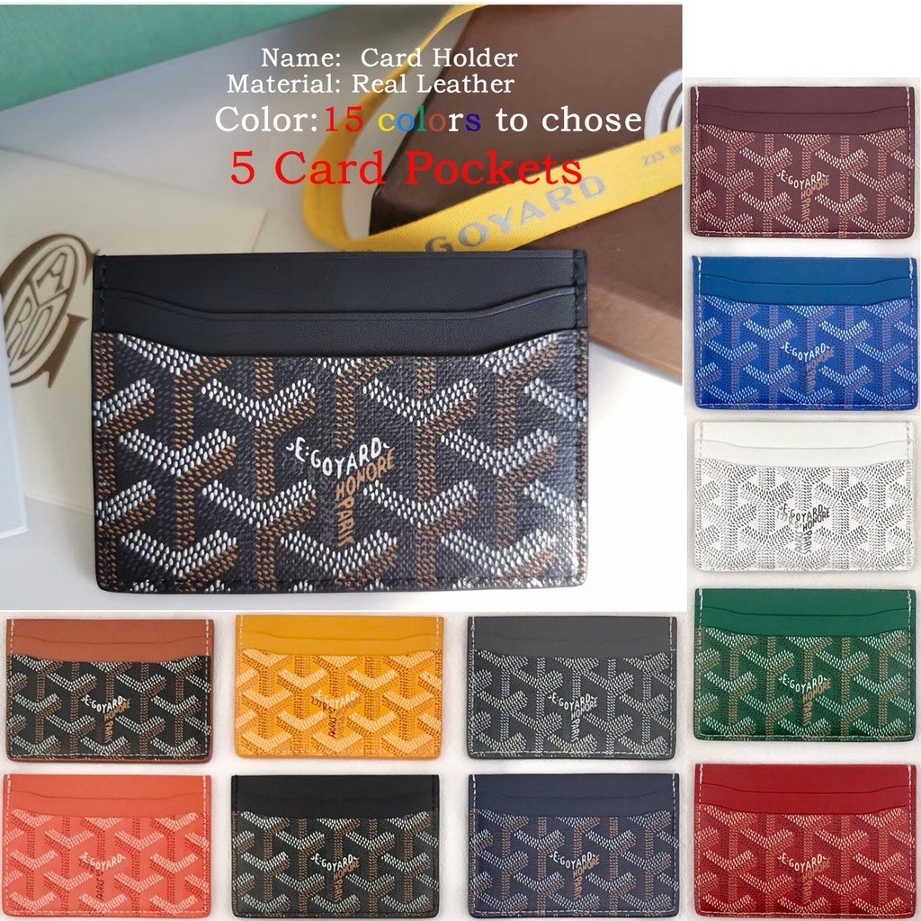 ใหม่เกาหลีผู้ถือบัตรหนังแท้ผู้ชายและผู้หญิงหลายช่องช่องใส่การ์ดกระเป๋ากระเป๋าสตางค์ขายส่ง