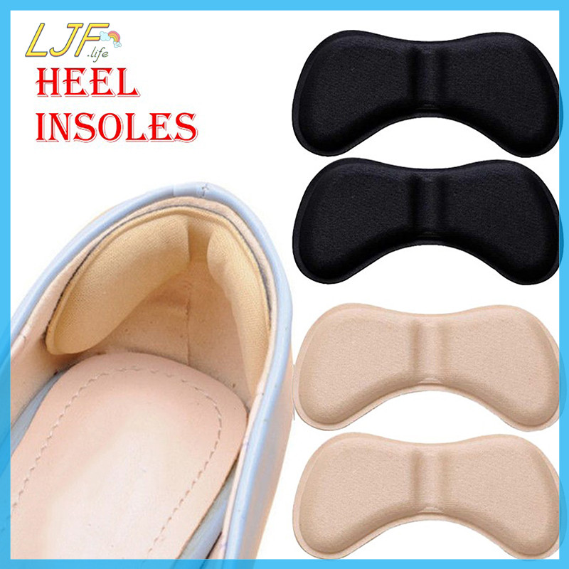 Ljf Heel Insoles Patch Pain Relief Anti-wear เบาะ Pads Feet Care Heel Protector TH