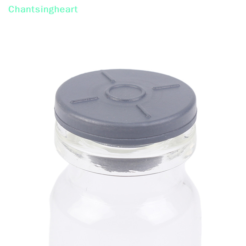 <Chantsingheart> 10แพ็ค5/10/20มิลลิลิตรปิดผนึกตัวอย่างvialsแก้วใสvialsกับself Healingฉีดพอร์ตลดราคา