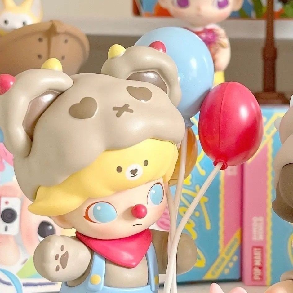 P POPMART DIMOO Dating Day Series รูป Mystery กล่องอินเทรนด์ของเล่นสาวของขวัญเครื่องประดับคุณภาพสูง POPMART BRCK