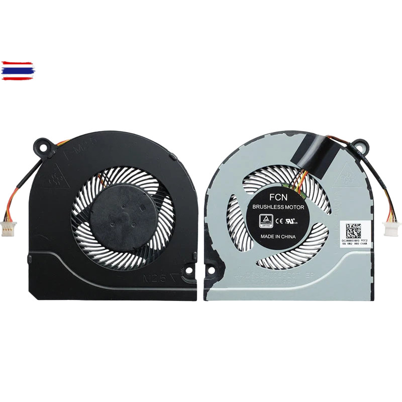 CPU FAN พัดลมโน๊ตุ๊ค พัดลมระายความร้อนสำหรั ACER Nitro 5 AN515-52 AN515-53 AN515-42 G3-571 PH317-51