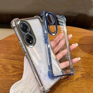เคส OPPO A98 5G เคสโทรศัพท์ใสป้องกันการตกสี่มุม SJDK