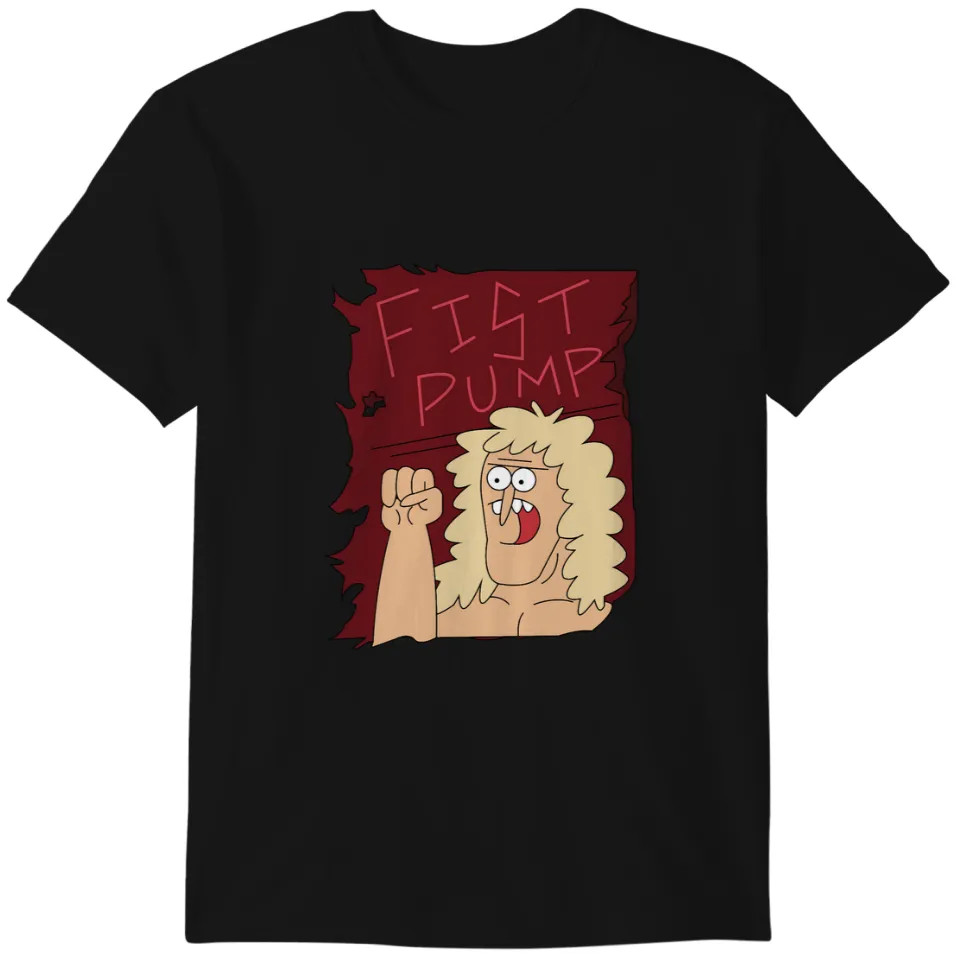Fist Pump Regular Show เสื้อยืด Unisex ขนาดเต็ม Xs-3Xl