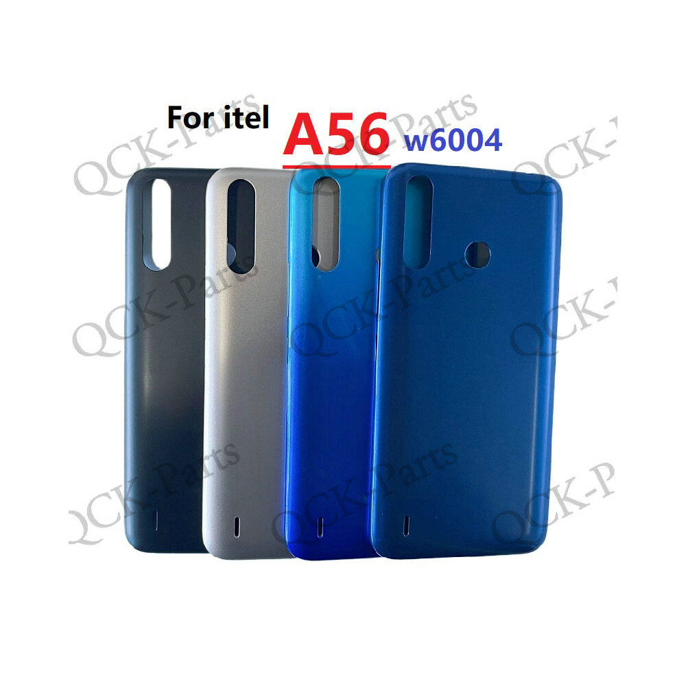 ฝาหลังแบตเตอรี่สําหรับ itel A56 W6004 ด้านหลังด้านหลังประตูด้านหลังกรณีอะไหล่