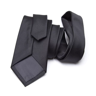 Mens Tie 8 ซม.7 ซม.6 ซม.คลาสสิกสีดํา Slim Ties สําหรับชายอุปกรณ์เสริมเนคไท